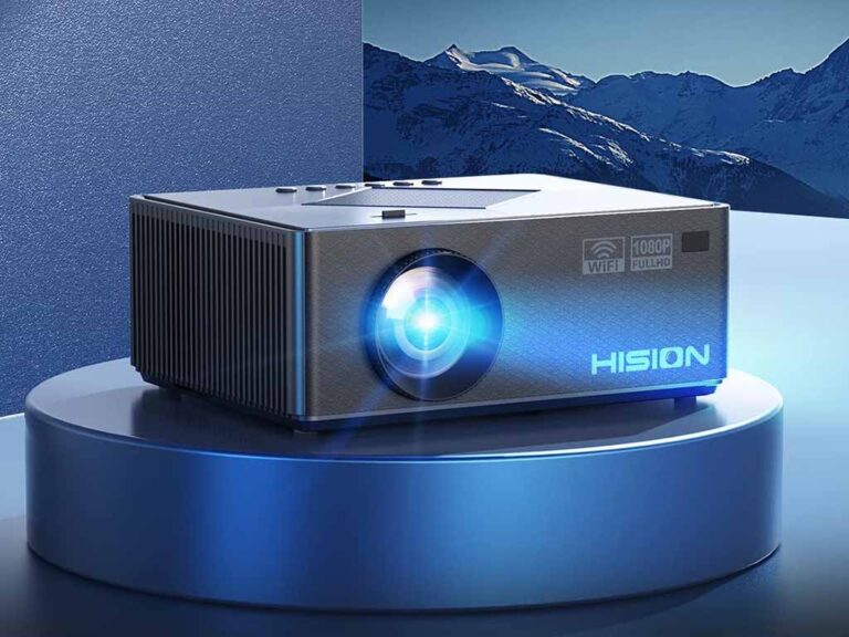 HISION 1080P Movie Projector