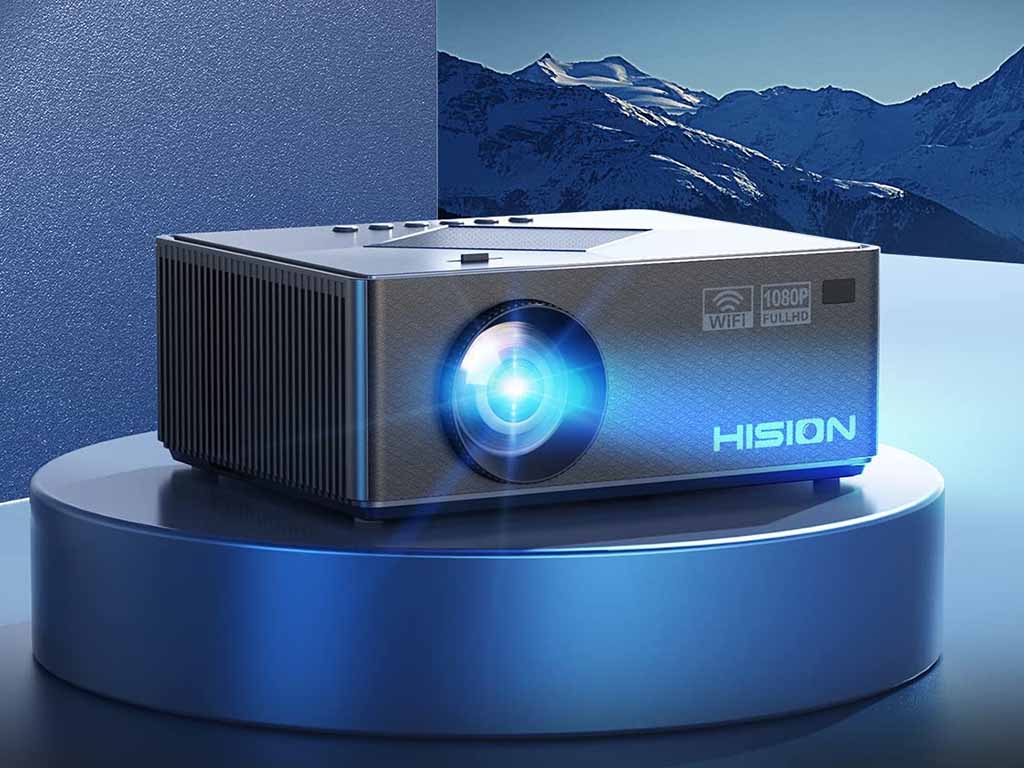 HISION 1080P Movie Projector