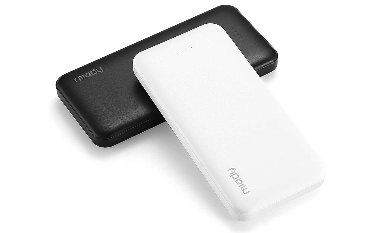 Miady 2-Pack 10000mAh Power Bank